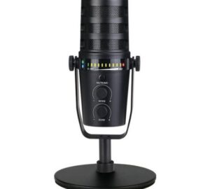 Microphone dynamique cardioïde de surveillance MV7 - Noir