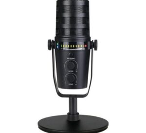 Microphone dynamique cardioïde de surveillance MV7 - Noir