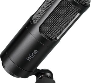 Microphone FIFINE dynamique XLR noir-K669D